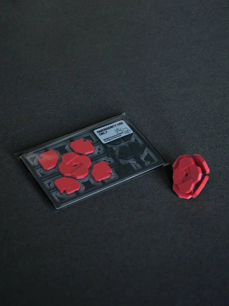 Quick-assemble Red Rose | 3D Printed Toy Footnote Accessories Co.