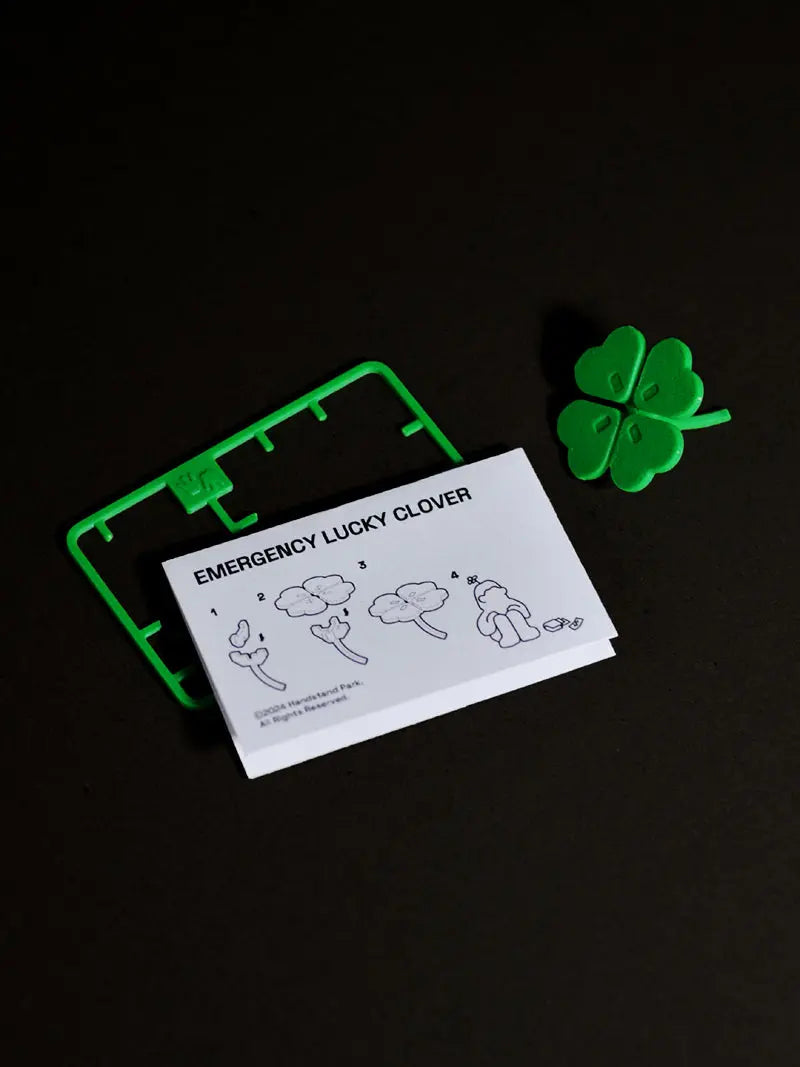 Quick-assemble Four-leaf Clover | 3D Printed Toy Footnote Accessories Co.