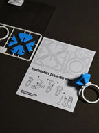 Quick-assemble Diamond Ring  | 3D Printed Toy Footnote Accessories Co.