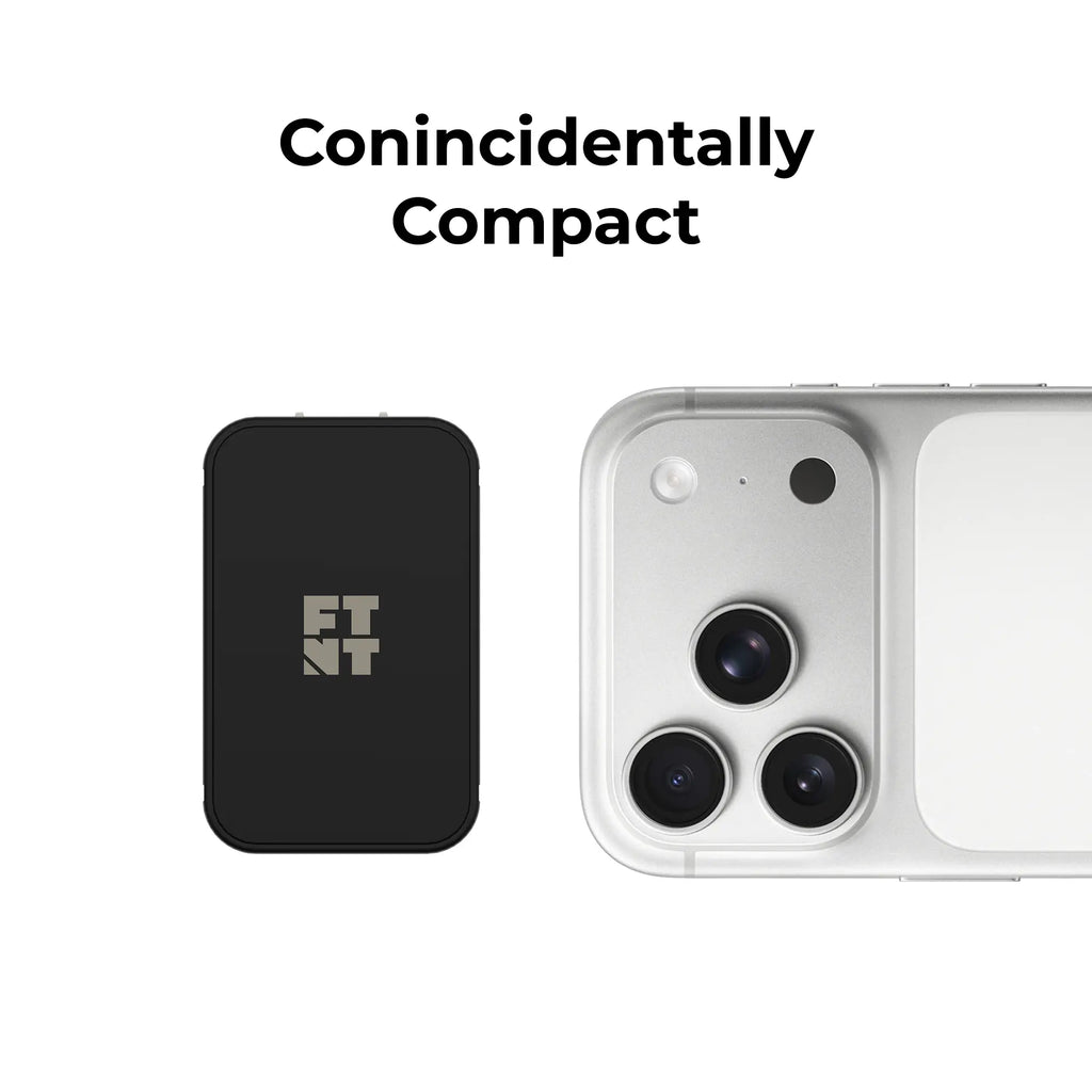 30W USB-C Compact Power Adapter (Soft-touch 1m/3ft USB-C Cable Included) Footnote Accessories Co.