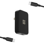 30W USB-C Compact Power Adapter (Soft-touch 1m/3ft USB-C Cable Included) Footnote Accessories Co.
