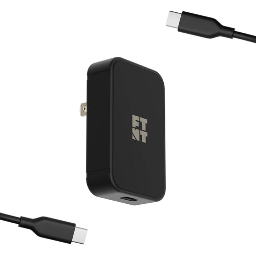 30W USB-C Compact Power Adapter (Soft-touch 1m/3ft USB-C Cable Included) Footnote Accessories Co.