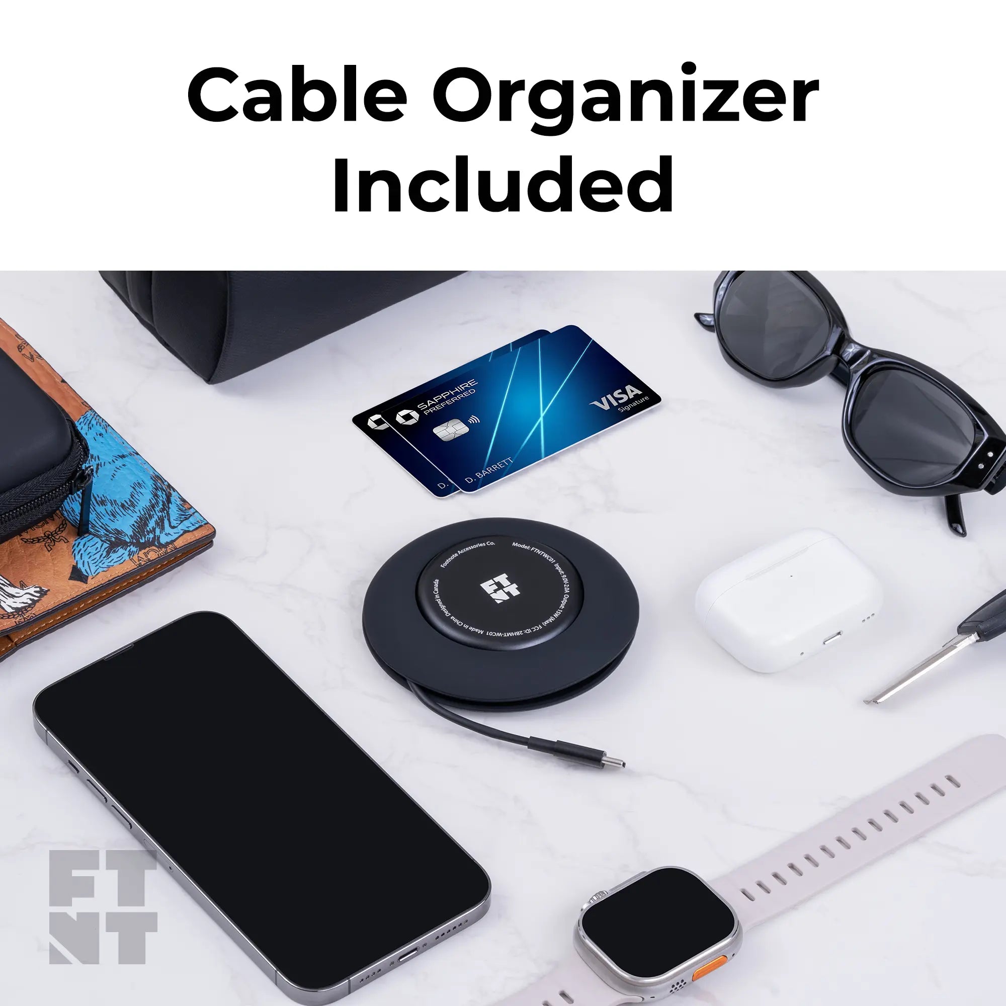 OneSnap Magnetic Wireless Charger (Compatible with MagSafe) Footnote Accessories Co.