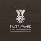 Silver Award Badge – 2026 NY Product Design Awards